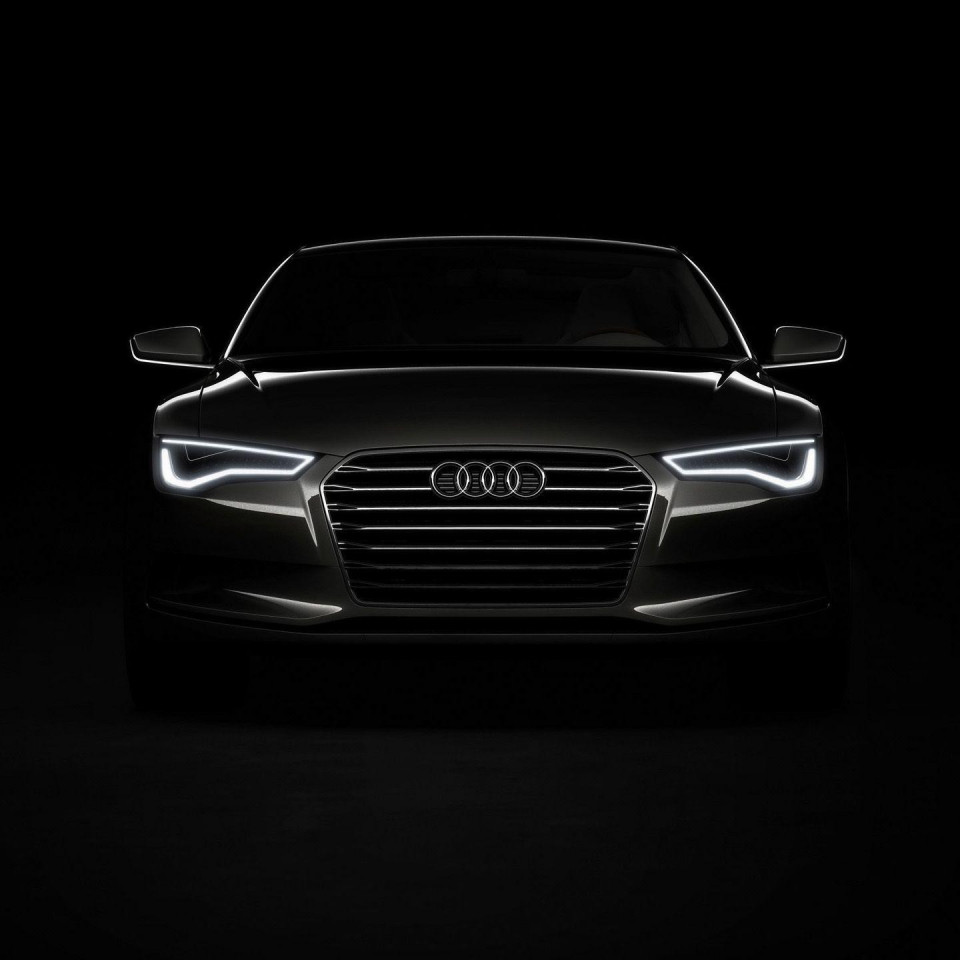Audi a4 silhouet
